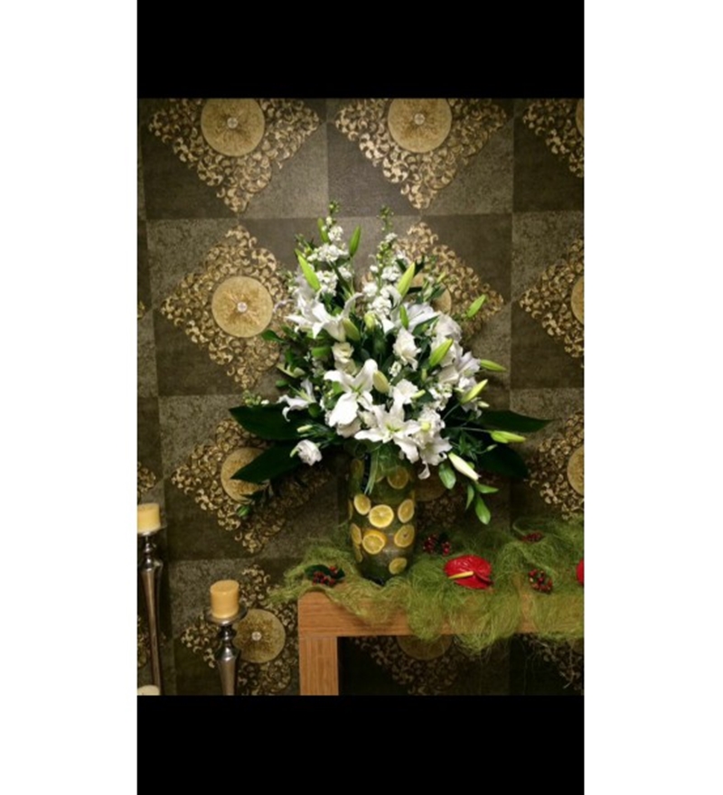 Limonlu Lilyum Arajmanı